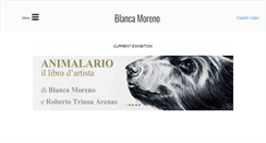 Desktop Screenshot of blancamoreno.com